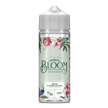 Bloom Pear Elderflower 0mg 100ml