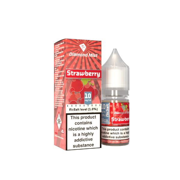 Diamond Mist Nic Salt - Strawberry (10ml)