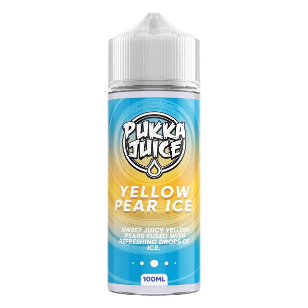 Pukka Juice - Yellow Pear Ice 0mg 100ml