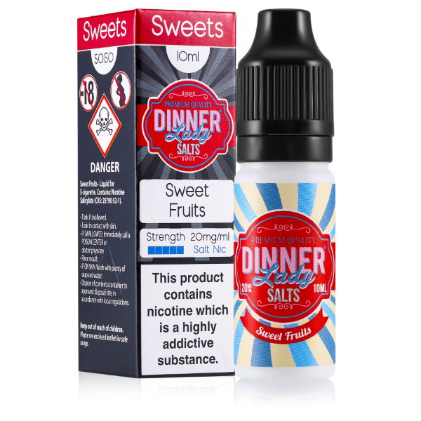 Salt Nic Sweet Fruits Bottle & Carton