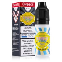 Salt Nic Lemon Sherbets Bottle & Carton