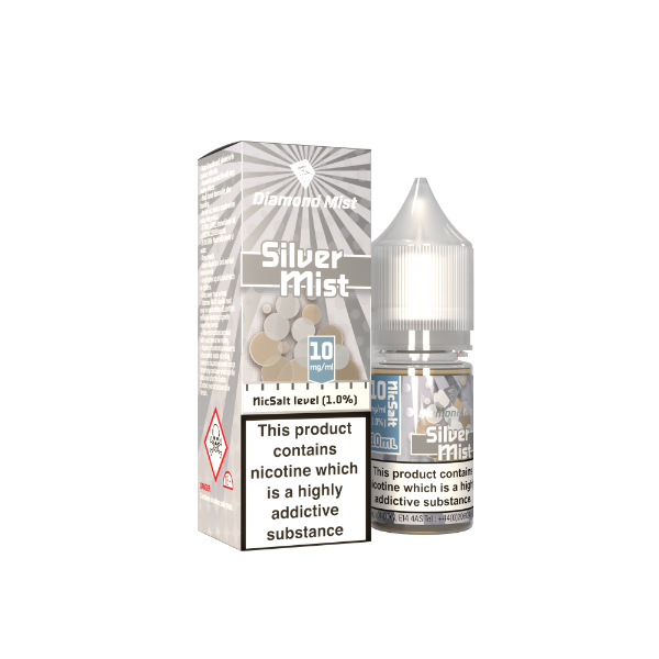 Diamond Mist Nic Salt - Silver Mist (10ml)