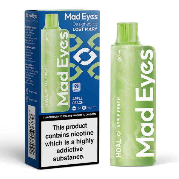 MAD EYES - Apple Peach 20mg