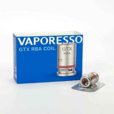 Vaporesso GTX 0.7ohm RBA + FREE Pack of Organic Japanese Cotton