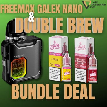 Freemax Galex Nano + 2 FREE Ohm Brew Nic Salts