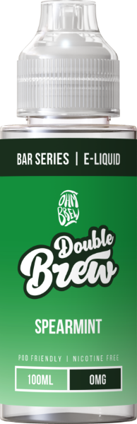 Ohm Brew - Double Brew - Spearmint 0mg 100ml