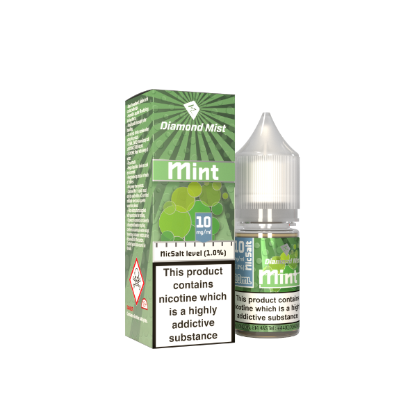 Diamond Mist Nic Salt - Mint (10ml)