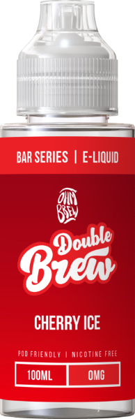 Ohm Brew - Double Brew - Cherry Ice 0mg 100ml