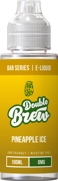 Ohm Brew - Double Brew - Pineapple Ice 0mg 100ml