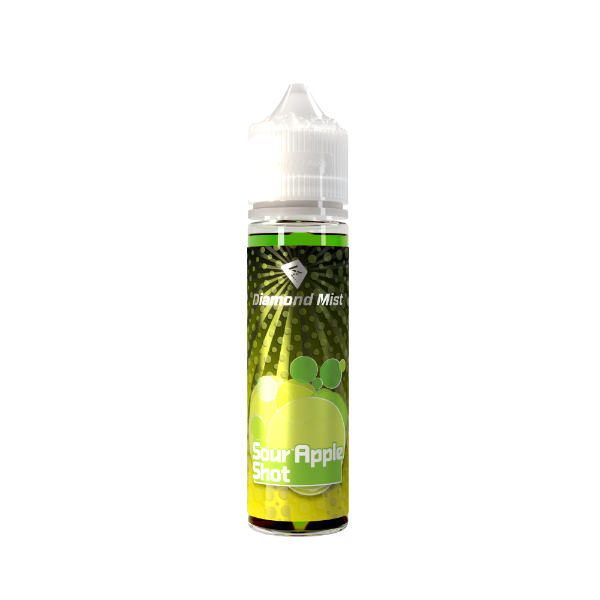 Diamond Mist Shortfill Sour Apple Shot 50ml