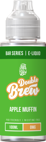 Ohm Brew - Double Brew - Apple Muffin 0mg 100ml