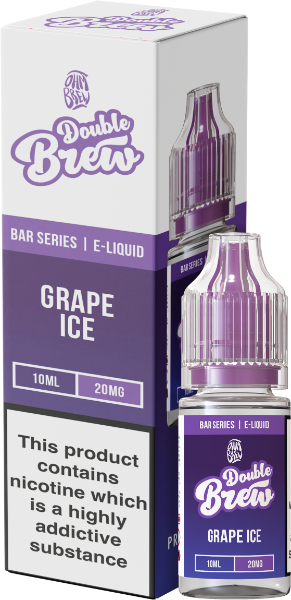 Ohm Brew - Double Brew - Grape Ice Nic Salt