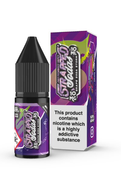 Strapped Grape Soda Storm 10ml Salt 