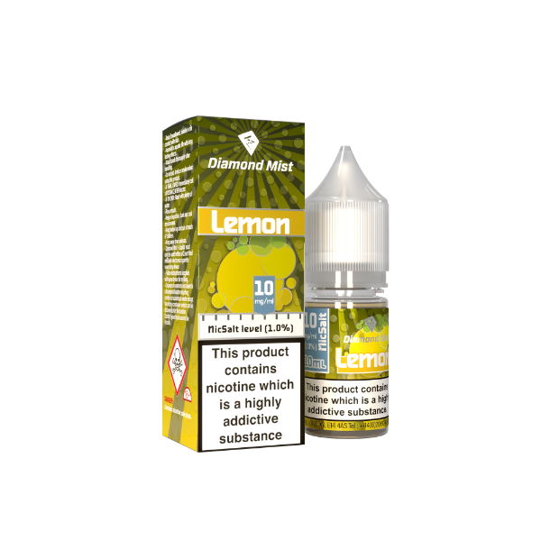 Diamond Mist Nic Salt - Lemon (10ml)