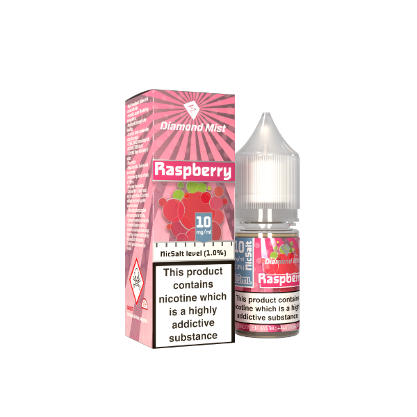 Diamond Mist Nic Salt - Raspberry (10ml)