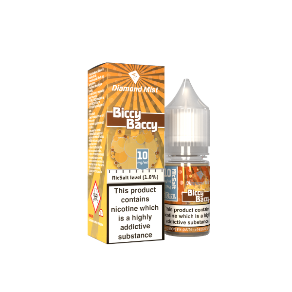 Diamond Mist Nic Salt - Biccy Baccy (10ml)