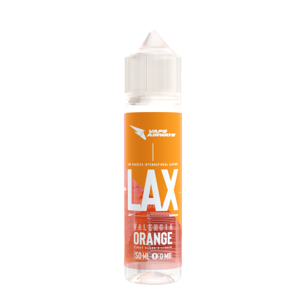 Vape Airways - LAX - Valencia Orange 50ml 0mg