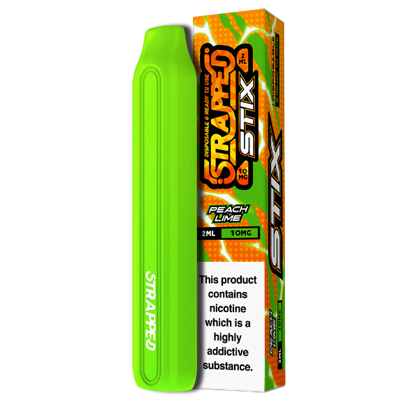 STRAPPED STIX Peach Lime