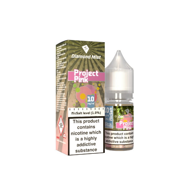 Diamond Mist Nic Salt - Pink Project (10ml)