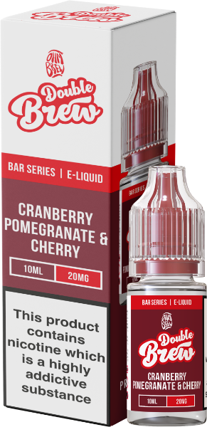 Ohm Brew - Double Brew - Cranberry Pomegranate Cherry Nic Salt