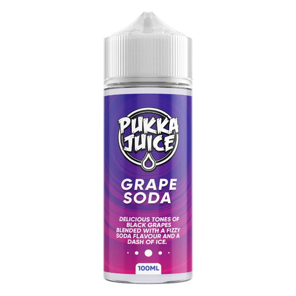 Pukka Juice - Grape Soda 0mg 100ml