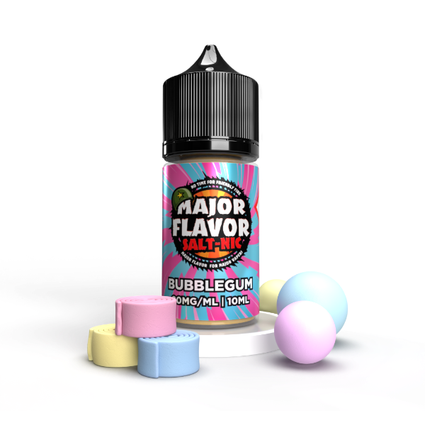 Major Flavour Bubblegum Nic Salt 10ml