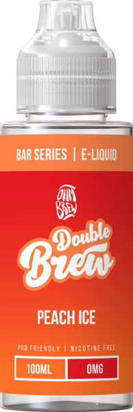 Ohm Brew - Double Brew - Peach Ice 0mg 100ml