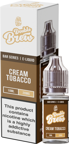 Ohm Brew - Double Brew - Cream Tobacco Nic Salt