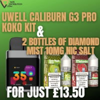 Uwell Caliburn G3 Pro Koko + 2 Diamond Mist Nic Salts Bundle