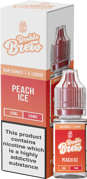 Ohm Brew - Double Brew - Peach Ice Nic Salt