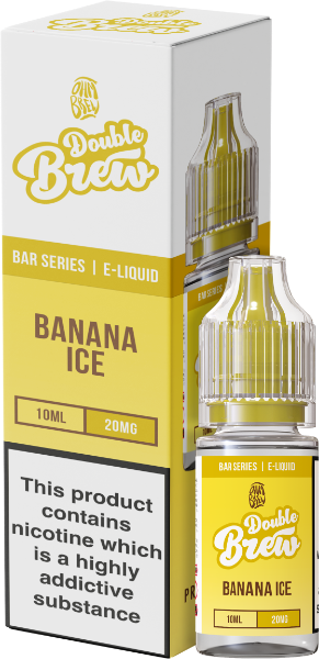 Ohm Brew - Double Brew - Banana Ice Nic Salt