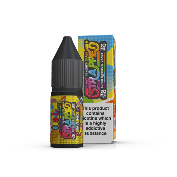 Strapped Super Rainbow Candy 10ml Salt