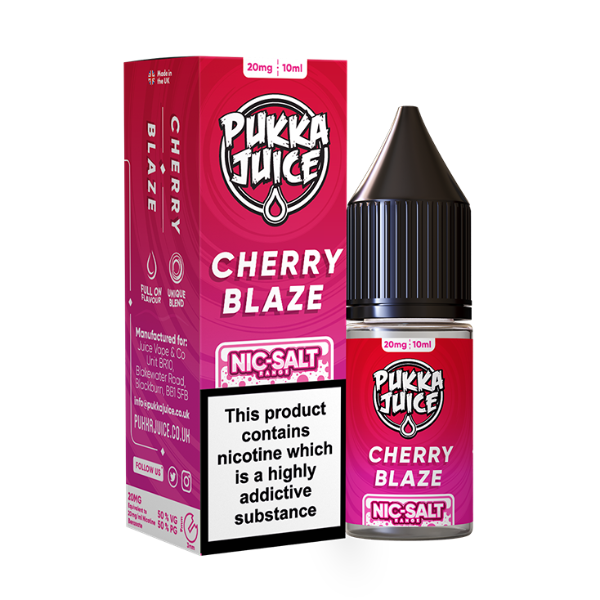 Pukka Juice - Cherry Blaze Nic Salt